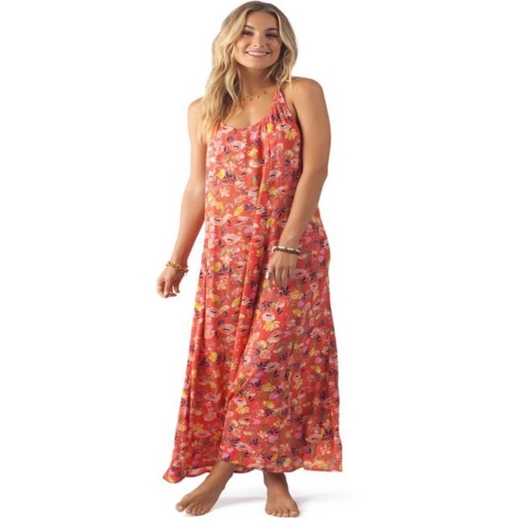 🔆RIP CURL🔆 MEADOW BROOK MAXI DRESS - Picture 3 of 11